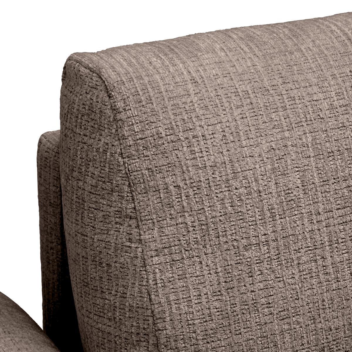 CANAPEA CU 2 LOCURI CUSTOM - crem/maro închis, Modern, textil (150/85/92cm) - Mömax