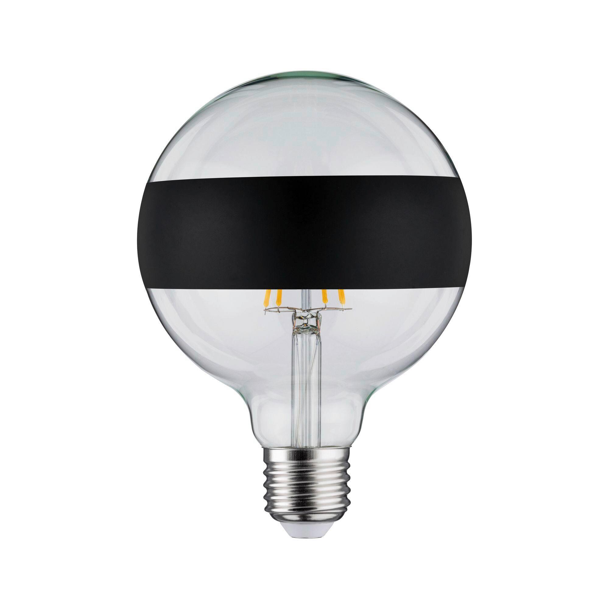 LED-Leuchtmittel 28682 max. 6,5 Watt - Klar/Schwarz, Basics, Glas (17,4cm) - Paulmann