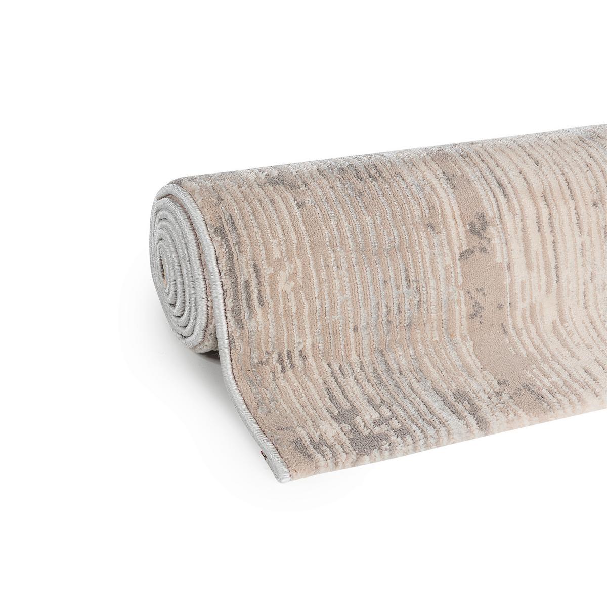 Webteppich Amatis in Grau ca. 120x170cm - Grau, Basics, Textil (120/170cm)