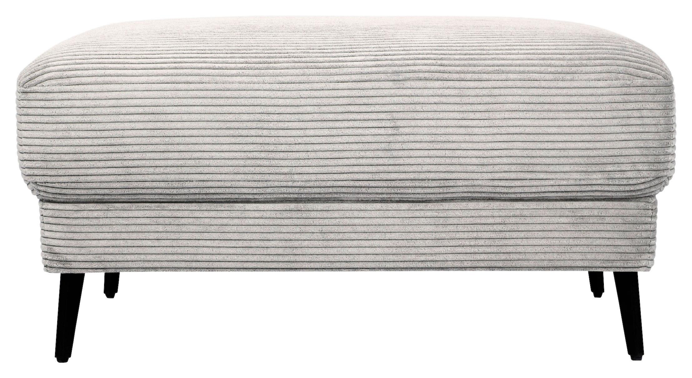 Hocker Cora in Beige - Beige, Modern, Textil/Metall (92/46/60cm) - Mömax