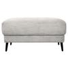 Hocker Cora in Beige - Beige, Modern, Textil/Metall (92/46/60cm) - Mömax