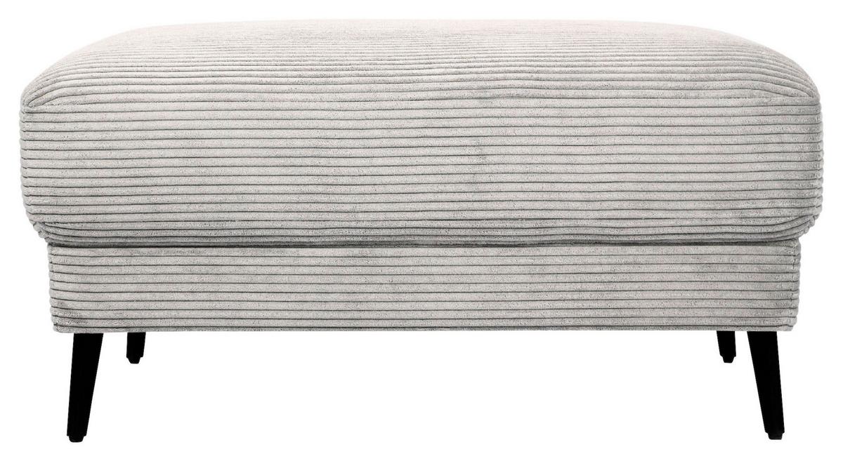 Hocker Cora in Beige - Beige, Modern, Textil/Metall (92/46/60cm) - Mömax