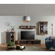 Stehleuchte Vanessa, max. 60 Watt - Schwarz/Weiß, KONVENTIONELL, Kunststoff/Metall (28/175cm) - Mömax modern living