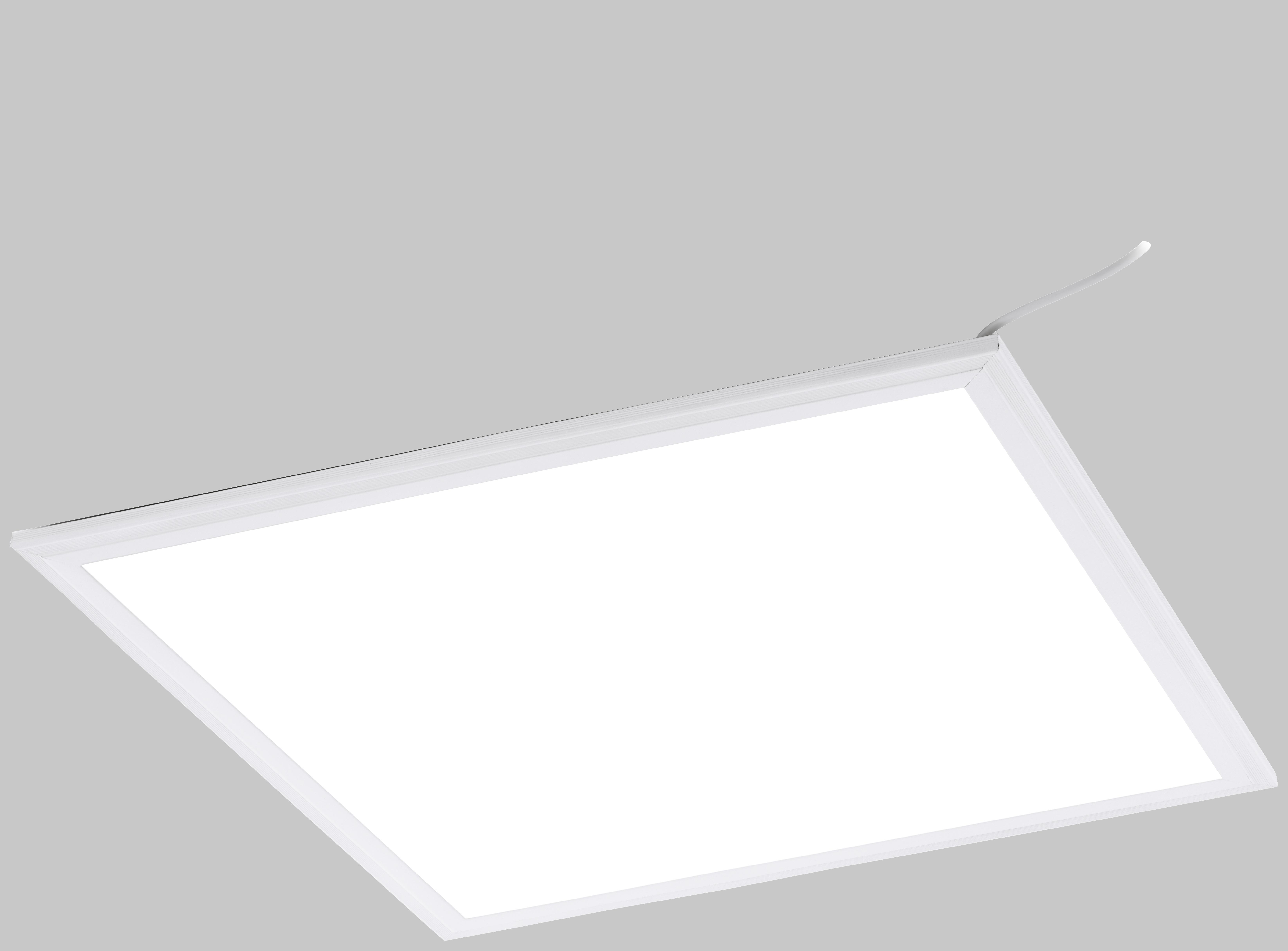 LED-Paneel Salobrena in Weiß max. 19 Watt - MODERN, Kunststoff/Metall (45/45/1,1cm)