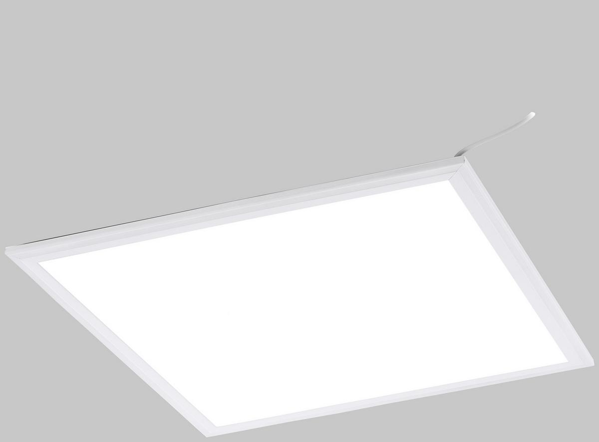 LED-Paneel Salobrena in Weiß max. 19 Watt - MODERN, Kunststoff/Metall (45/45/1,1cm)