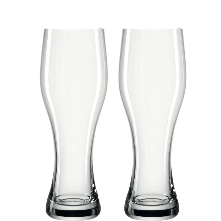 SZKLANKI DO PIWA PSZENICZNEGO 049448 - przezroczysty, Konventionell, szkło (500ml) - Leonardo