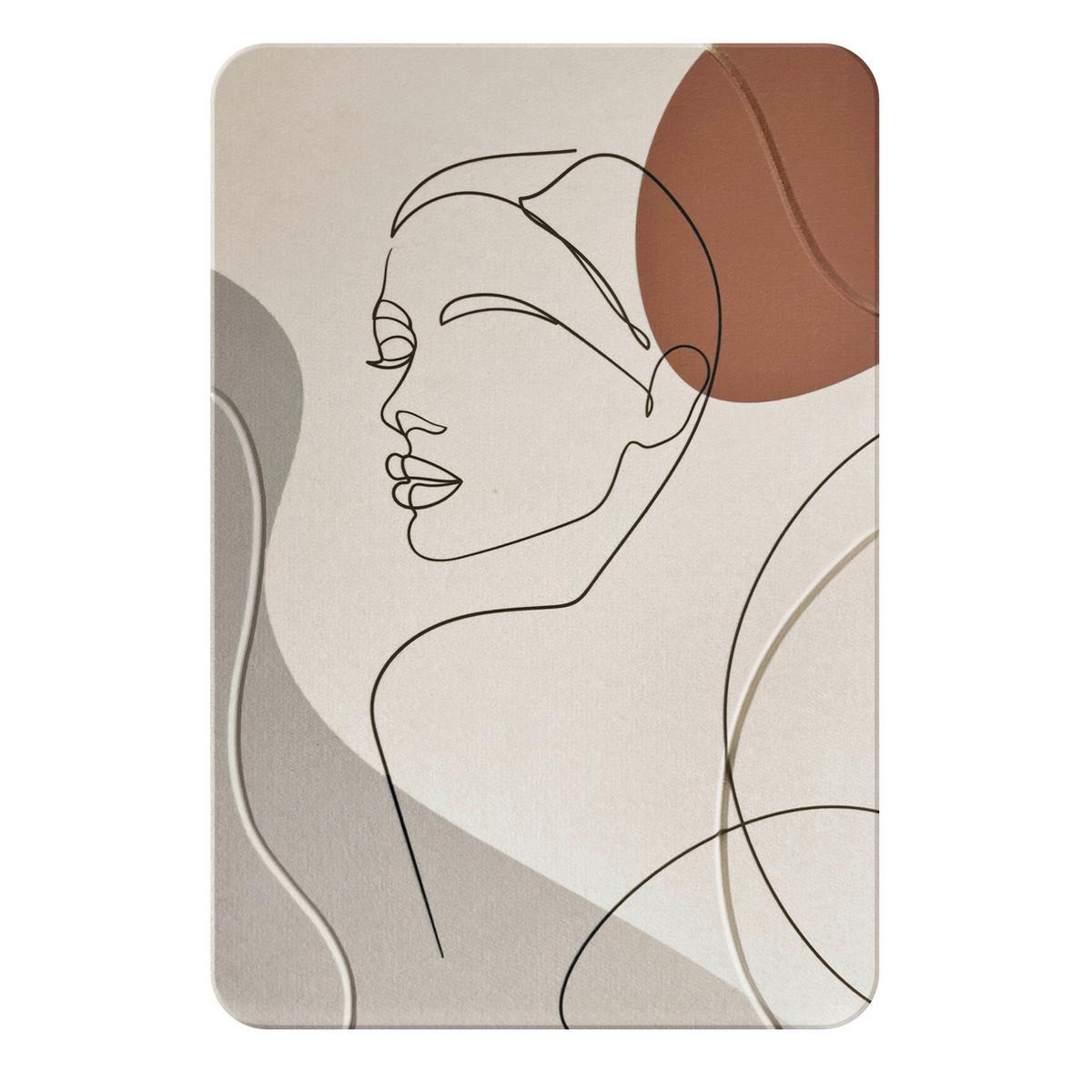 Akustični Panel Milla - bež/rjava, tekstil (60/90cm) - Premium Living