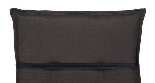 Relaxsesselauflage Trier ca.170x46x8cm Dunkelgrau - Dunkelgrau, Basics, Textil (170/46/8cm)