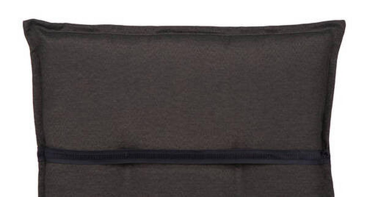 Liegenauflage Trier ca.191x58x8cm Dunkelgrau - Dunkelgrau, Basics, Textil (191/58/8cm) - Gardenson