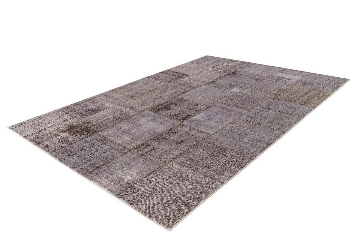Flachwebeteppich Piemont 925 Anthrazit 80 X 150 - Anthrazit, Basics, Textil (80/150cm) - Kayoom