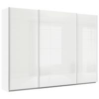 DULAP USI CULISANTE FELDKIRCH - alb/alb lucios intens, Modern, material pe bază de lemn (315/229/62cm)