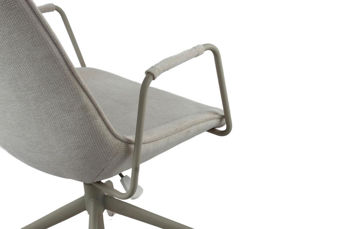 DREHSTUHL LOUIS - Beige, Modern, Kunststoff/Textil (57/90-100/63cm) - Mömax