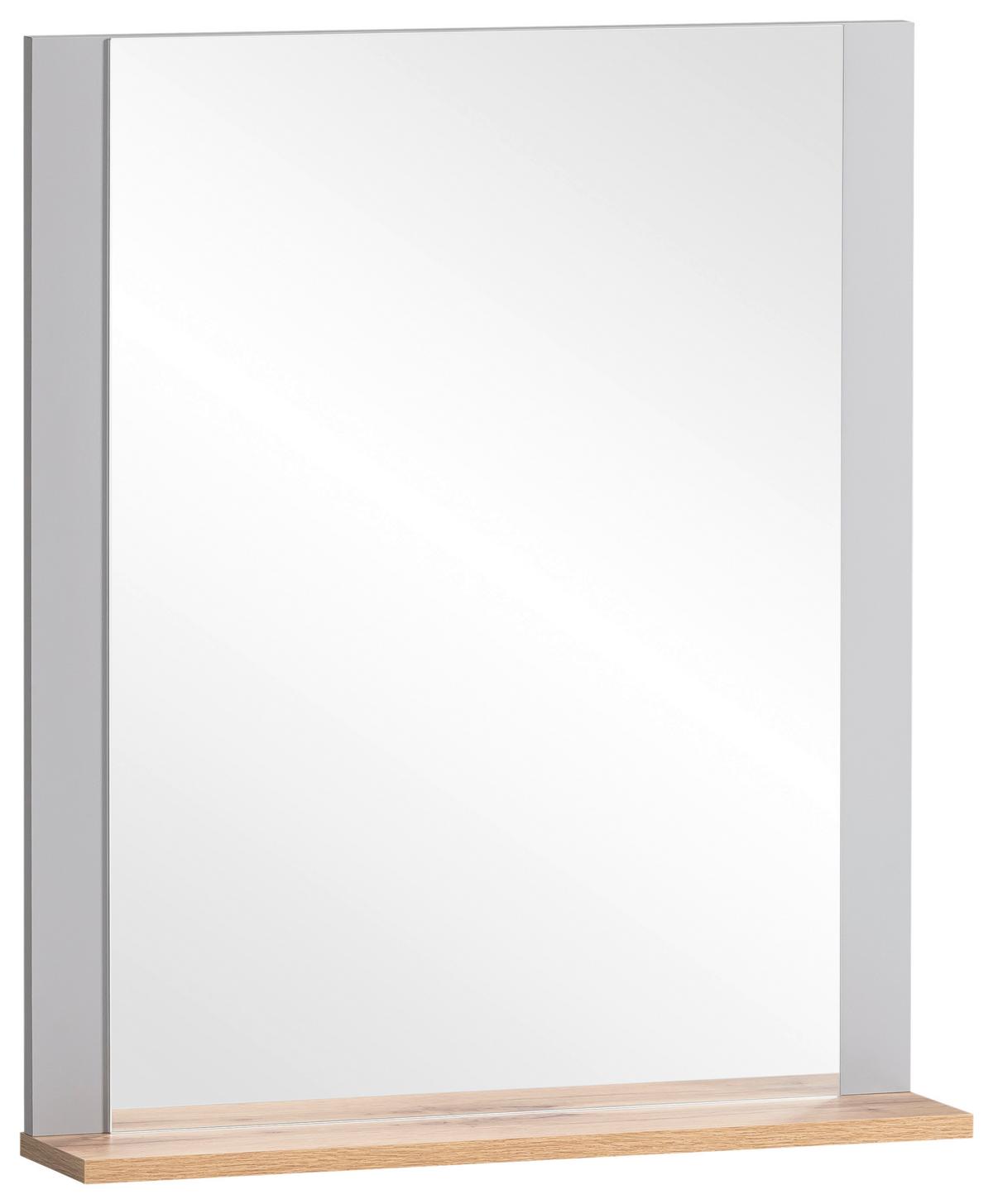Wandspiegel Jelda ca.60x71x12cm Platinfarben - Platinfarben, Holzwerkstoff (60/71/12cm) - MID.YOU