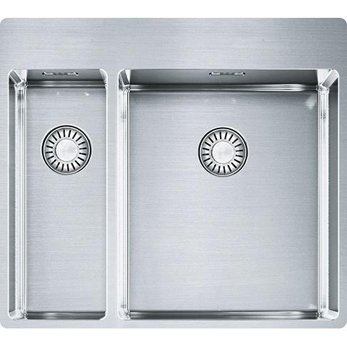 Spüle BXX260, Typ:1270375343 Edelst. - Edelstahlfarben, MODERN, Metall (57/51cm) - Franke