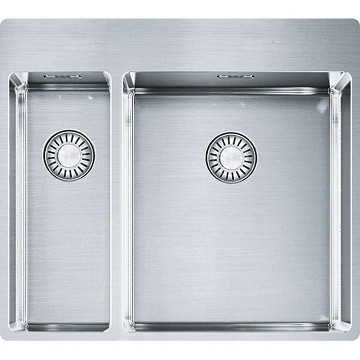 Spüle BXX260, Typ:1270375343 Edelst. - Edelstahlfarben, MODERN, Metall (57/51cm) - Franke