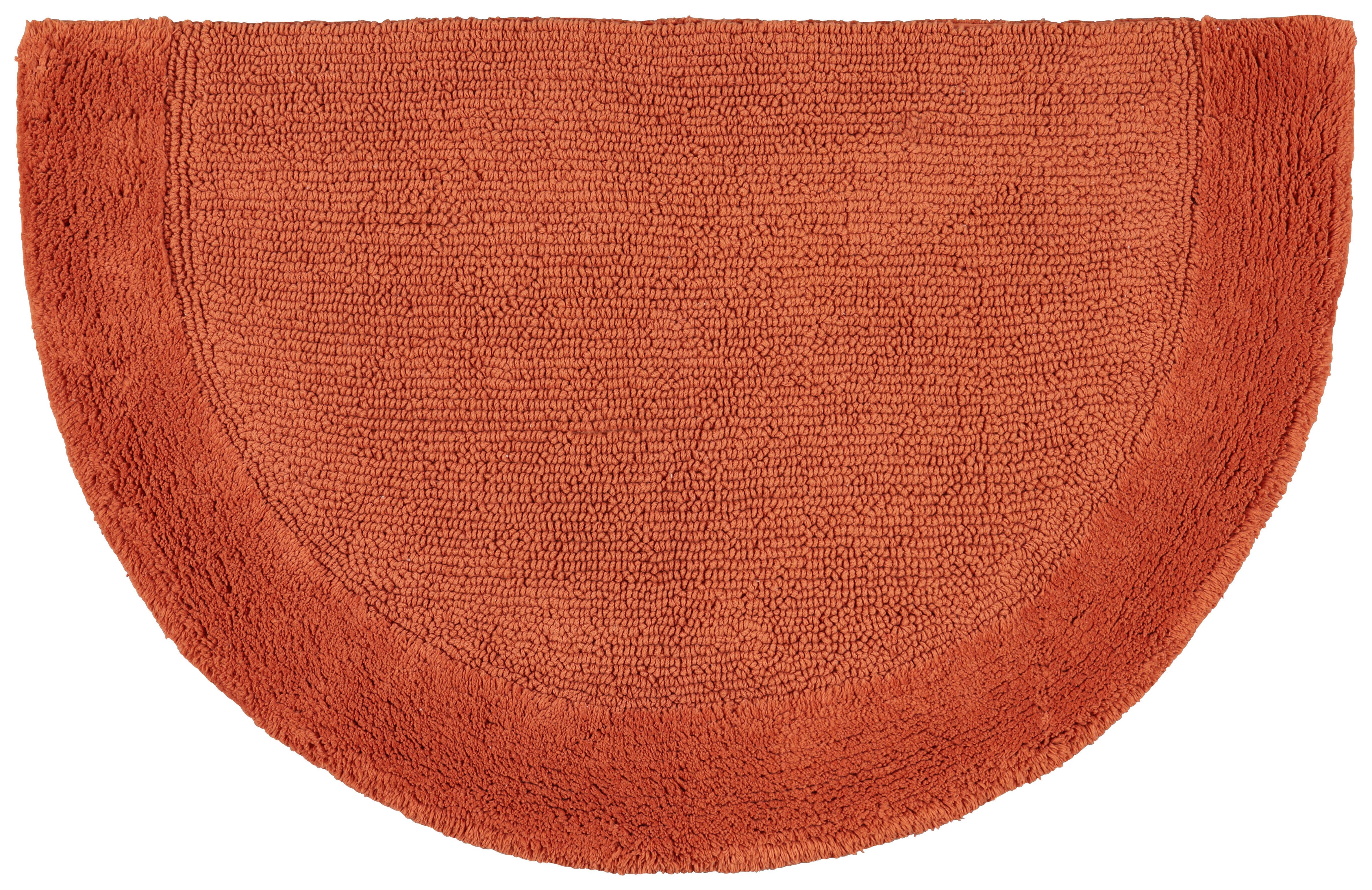 Fürdőszobaszőnyeg Karen - narancs, Konventionell, textil (50/80cm) - Premium Living