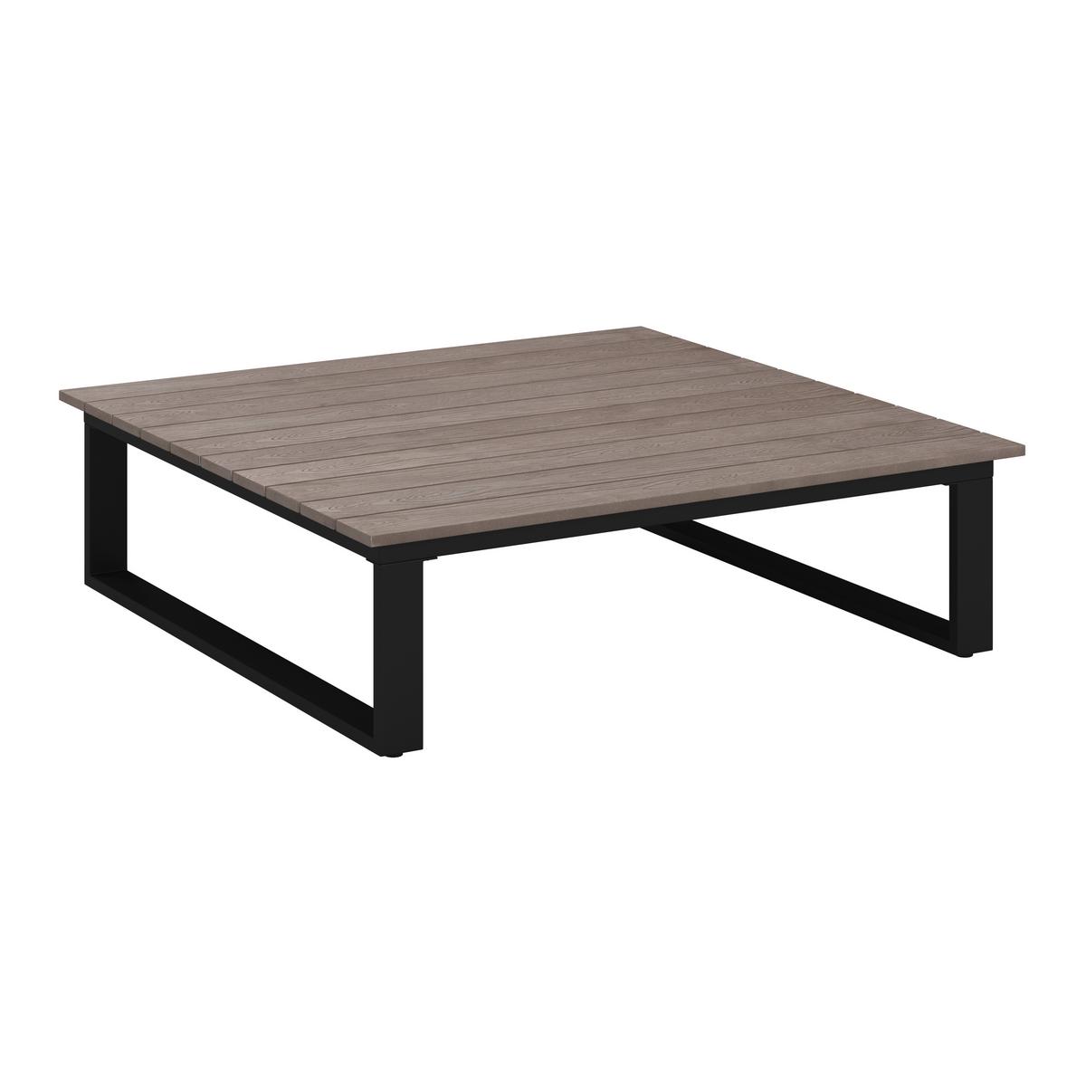 Garnitură grădină Silvano - alb/negru, Modern, plastic/metal (323/79cm) - Bessagi Garden