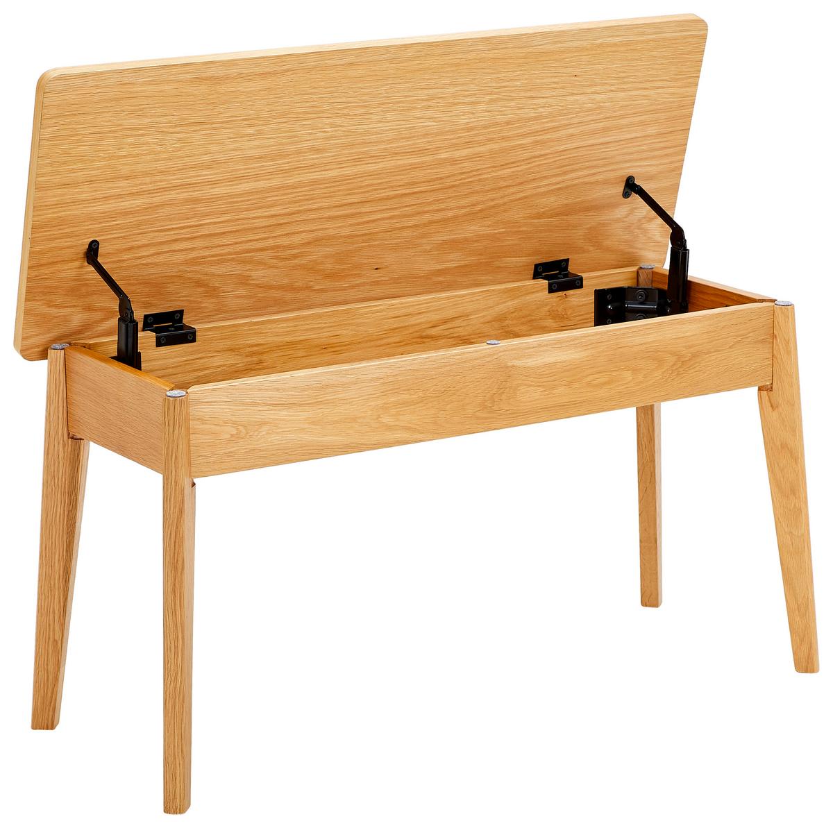 ŁAWKA SITZBANK - kolor naturalny, Konventionell, materiał drewnopochodny (90/47/35cm) - MID.YOU