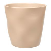 Übertopf Cashmere Taupe - Taupe, Keramik (21/21cm) - Mömax