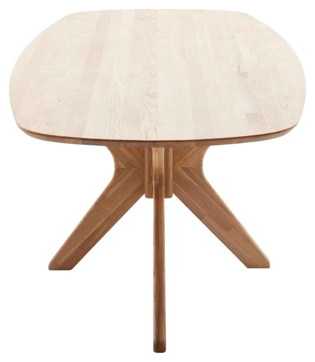 Esstisch Jefferson Wildeiche Echtholz - Wildeiche, MODERN, Holz (180/75/90cm) - Premium Living