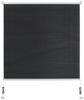 Plissee Light in Schwarz ca. 90x210cm - Schwarz, Textil (90/210cm) - Premium Living
