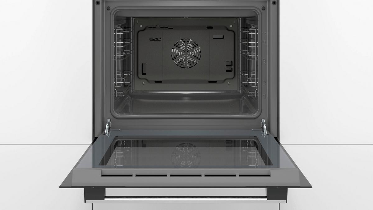 Backofenset HBD234FB65 in Schwarz - Schwarz, Basics (60cm) - Bosch