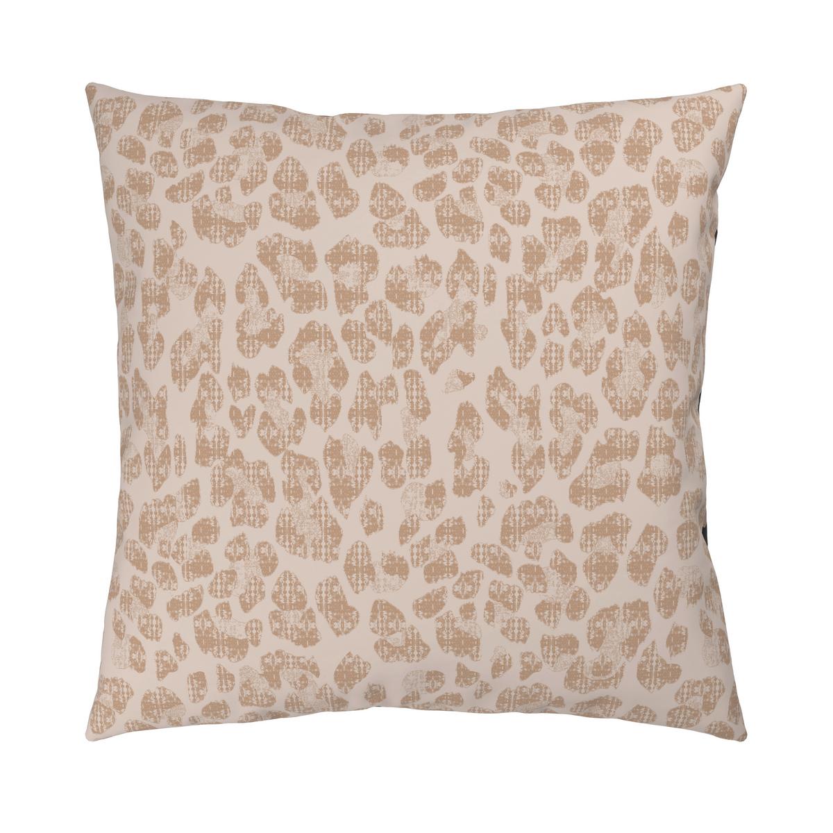 POŚCIEL DWUSTRONNA LION - masa perłowa/brązowy, tkanina (135/200cm) - Novel