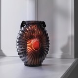 Windlicht Elea Ø/h ca. 18,8/23,8 cm - Dunkelgrau, MODERN, Glas (18,8/23,8cm) - Mömax modern living