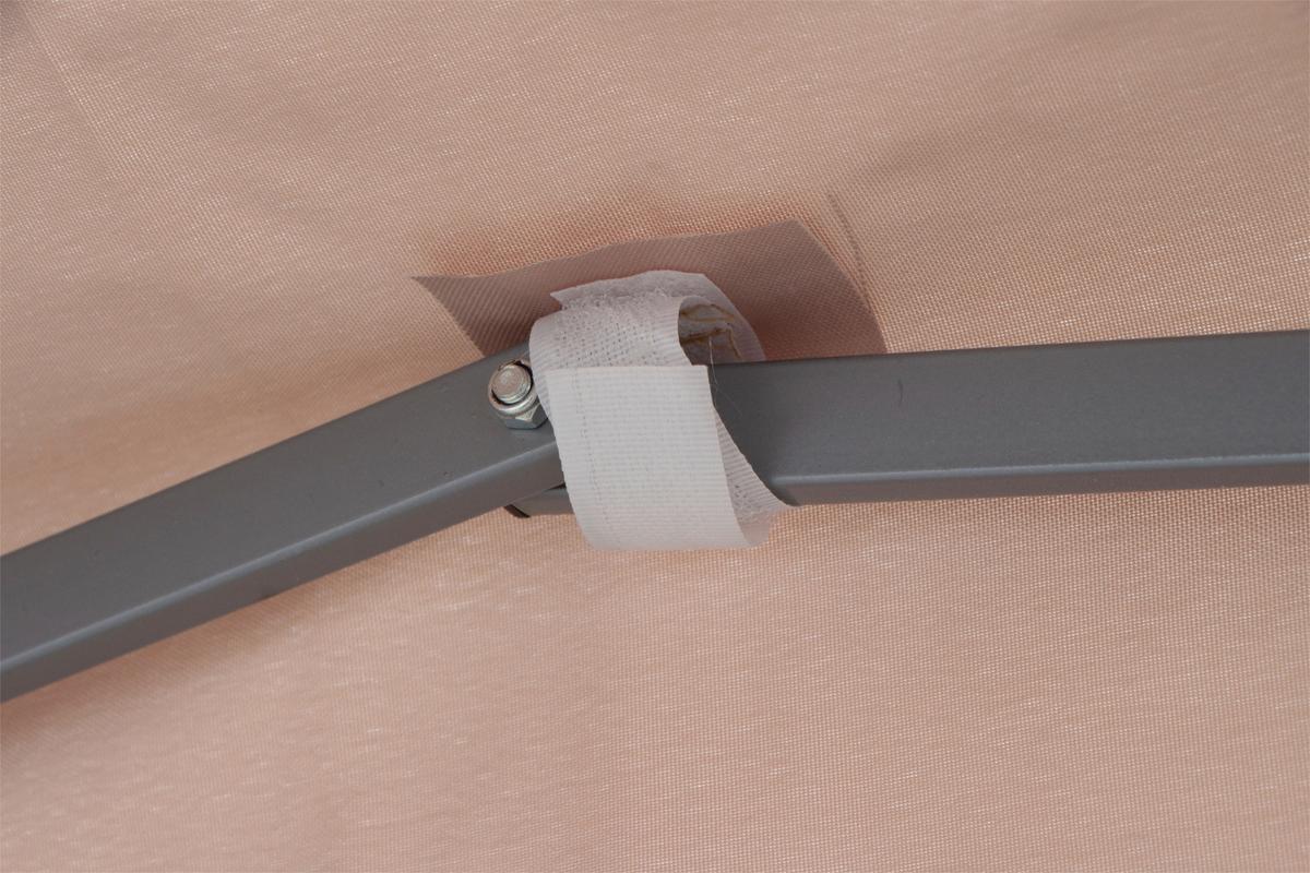 Pavillon Siena Garden 300x300 cm wetterbeständig - Taupe, KONVENTIONELL, Textil (300/260/300cm) - Siena Garden