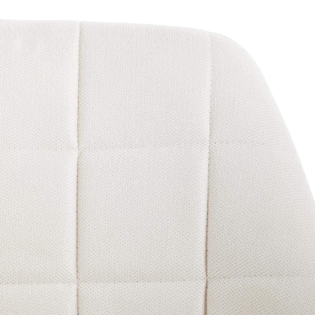 KRZESŁO Z PODŁOKIETNIKAMI DROPS - beżowy/kolor dębowy, Modern, metal/tkanina (57/82/60cm) - MID.YOU