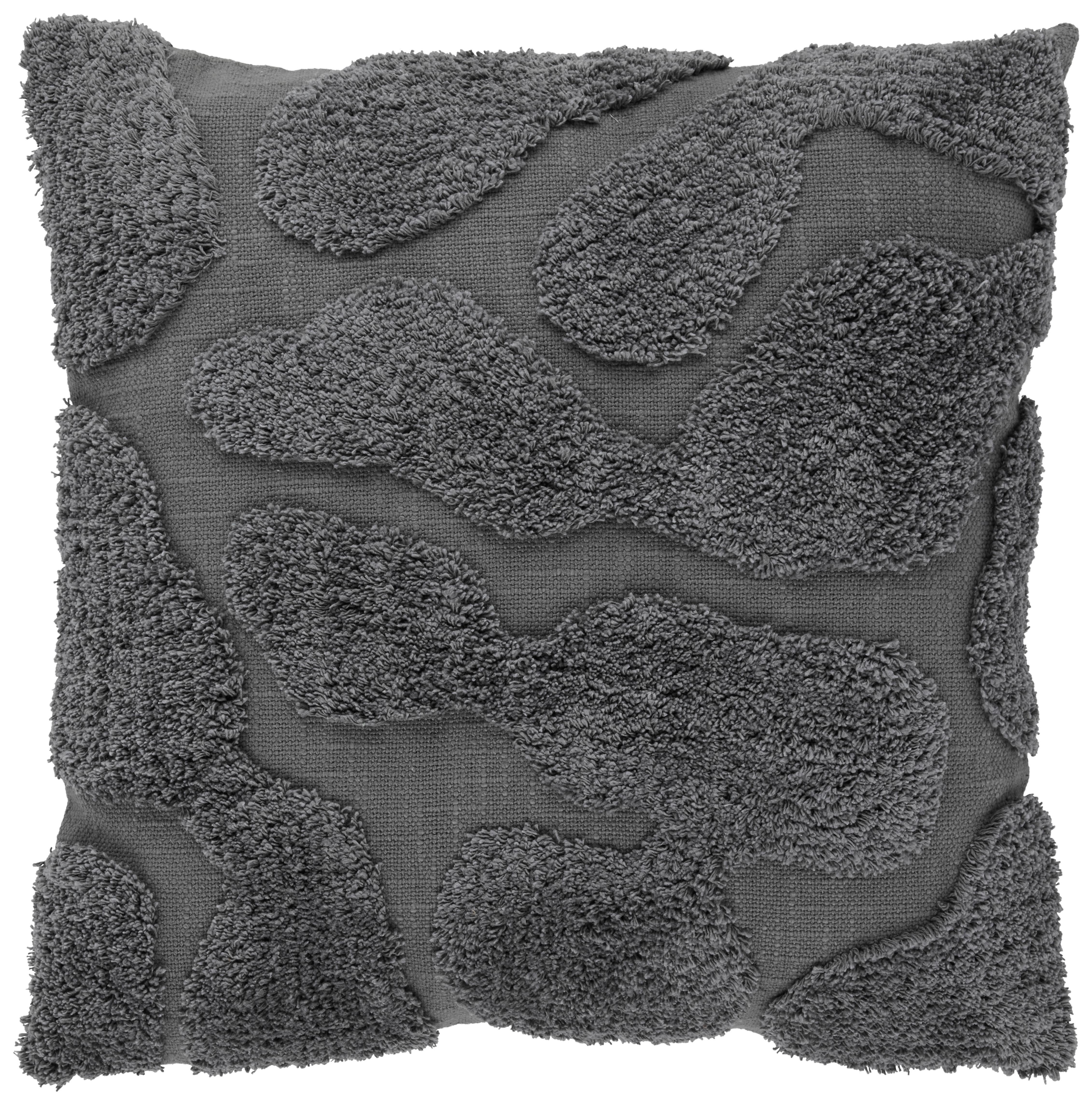 Pernă decorativă Cobblestones, cca. 45x45cm - gri-maro, Modern, textil (45/45cm) - Modern Living