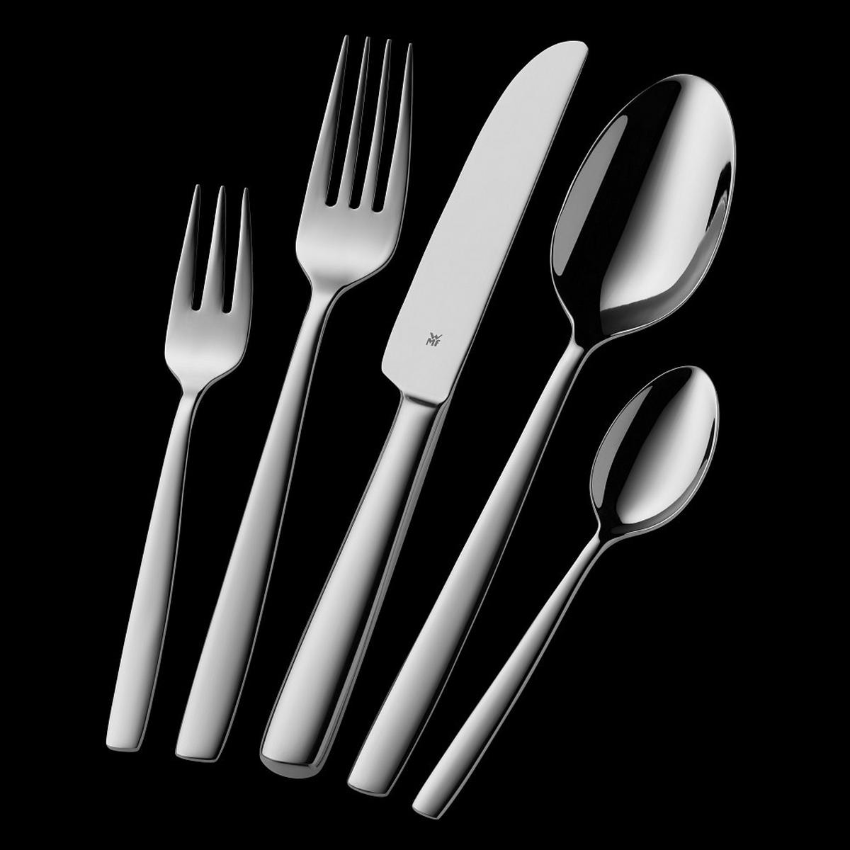 ZESTAW SZTUĆCÓW 12 7291 9991 PALMA WMF - kolor stalowy, Design, metal - WMF