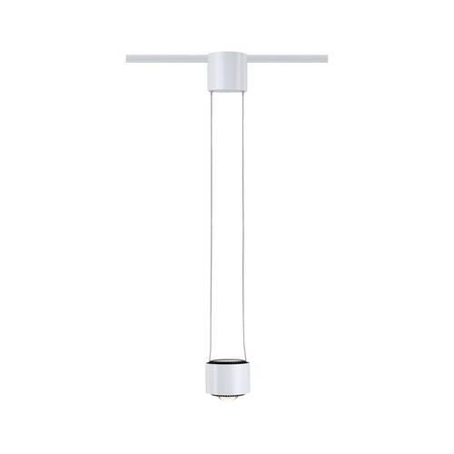 Schienensystem-Hängeleuchte Aldan in Weiß max. 13 W - Weiß, Basics, Metall (9,8/8,5cm) - Paulmann