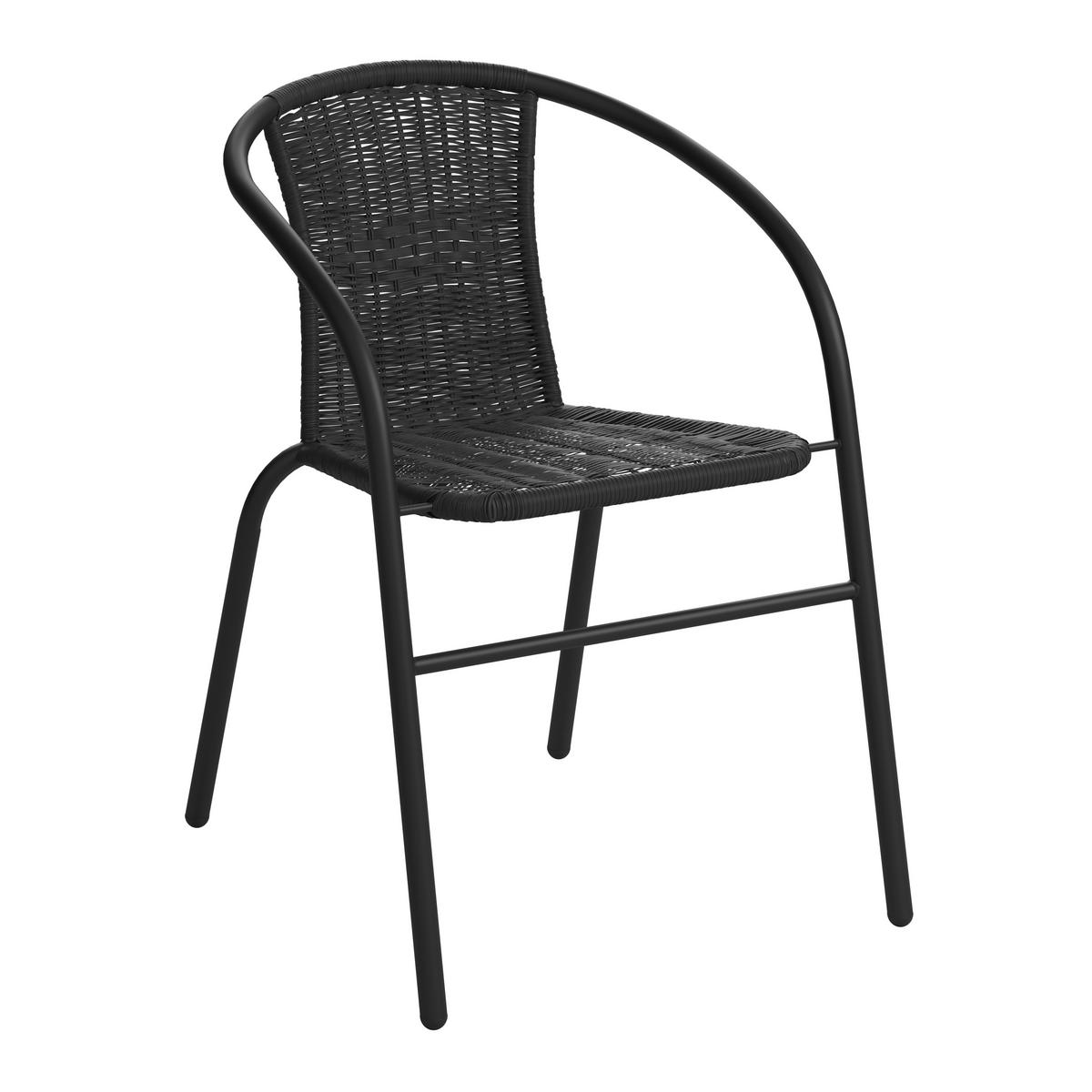 Stolica Amora 1 - siva/crna, Osnovno, metal/plastika (52/72/61cm) - Mömax