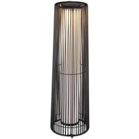 Solarleuchte Schopi Schwarz max. 0,06 Watt - Schwarz, ROMANTIK / LANDHAUS, Kunststoff/Metall (22/22/73cm) - Mömax