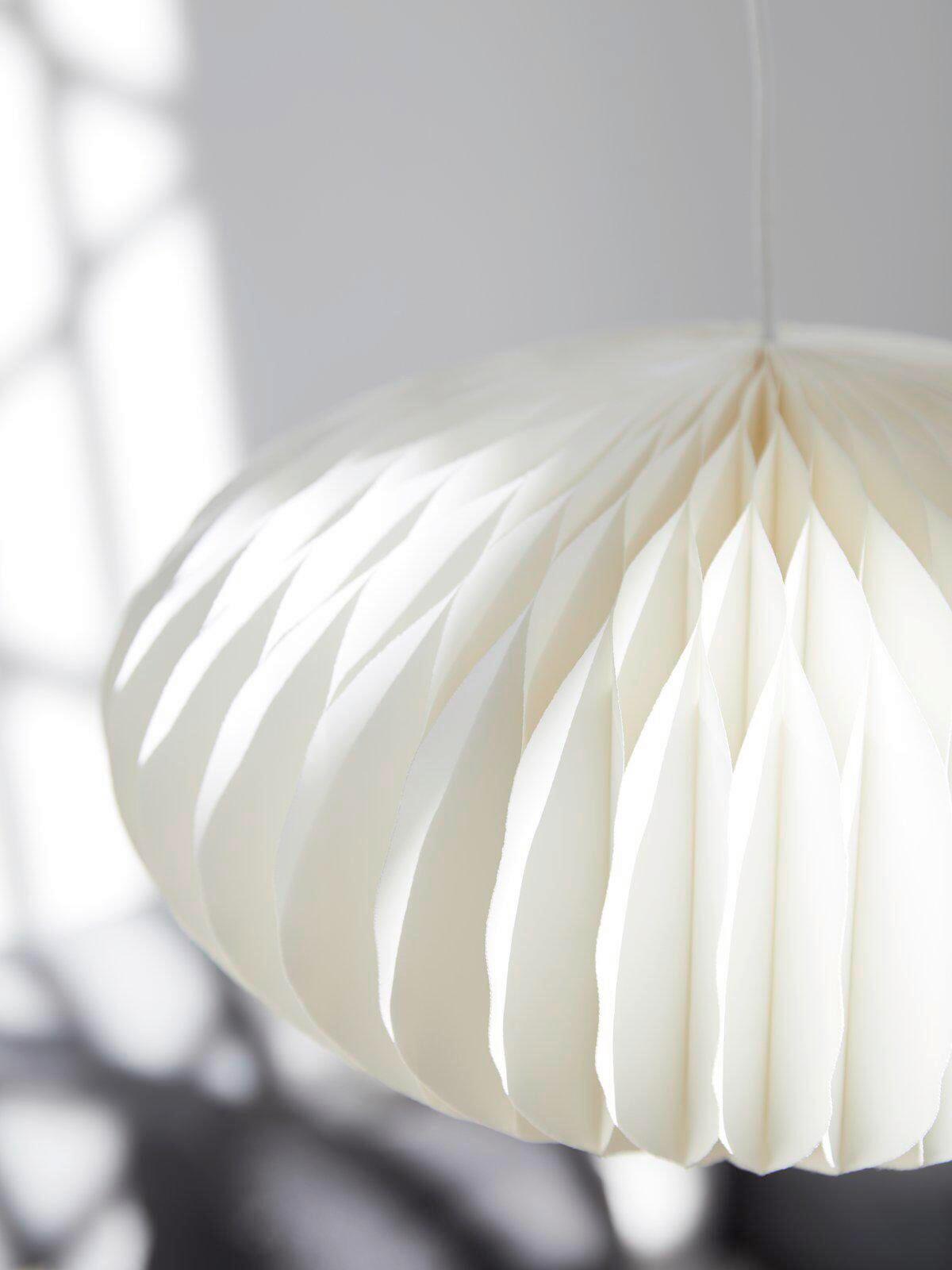 ABAŻUR 3954010 VICKY - biały, Natur, papier (40/40cm)