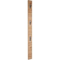 Cuier perete Enzo - culoare lemn arin/maro deschis, Modern, material pe bază de lemn (12/175/2,8cm) - Modern Living