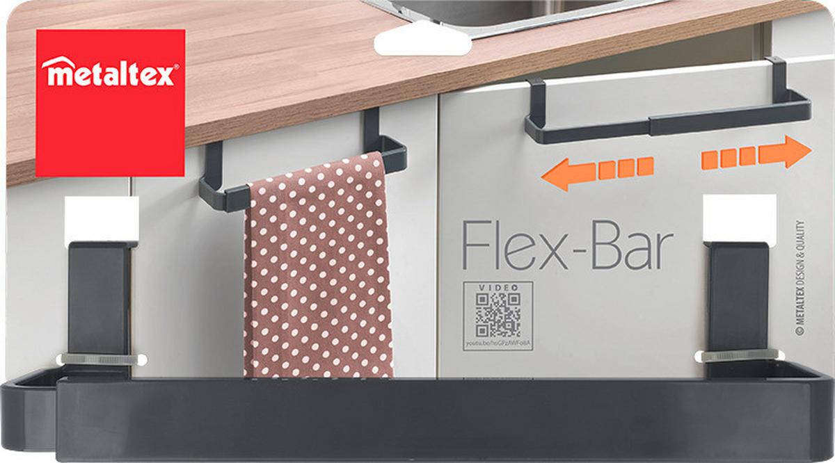 Konyharuhatartó Flex-Bar - műanyag (24-40cm) - Metaltex