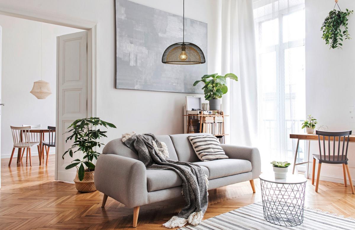 Függőlámpa Honeycomb 6841bgo - fekete/aranyszínű, Basics, fém (46/179cm)