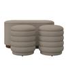 SITTBÄNK NINA - beige/naturfärgad, Modern, trämaterial/trä - Bessagi Home