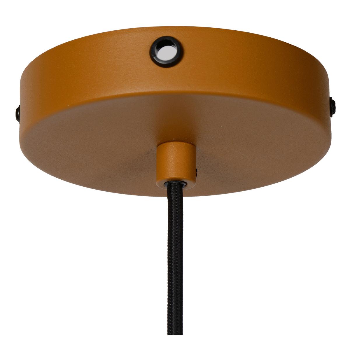 LAMPA WISZĄCA 45496/01/44 SIEMON - curry, Design, metal (40/150cm) - Lucide