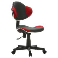 Jugenddrehstuhl Kiddy GTI 2 ca. 45x86-101x42 cm Rot,Grau - Rot/Grau, Basics, Kunststoff (45/86-101/42cm) - MID.YOU