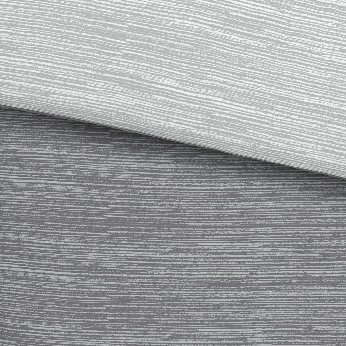 Kétoldalas Ágyneműhuzat Matthias - világosszürke/szürke, Modern, textil (140/200cm) - Modern Living