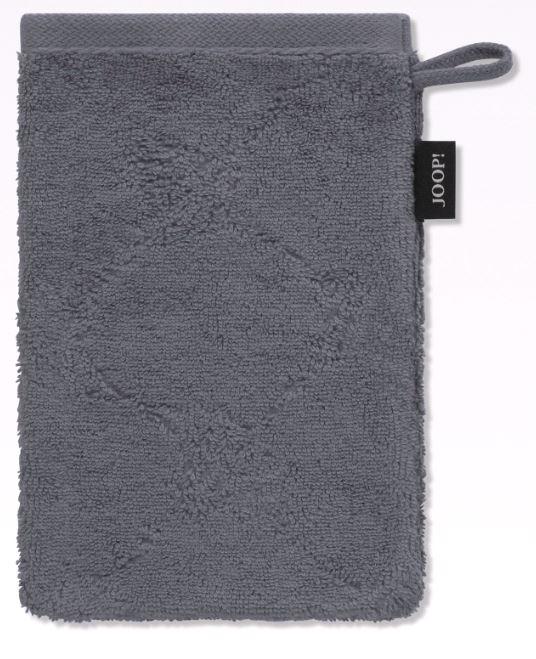 RĘKAWICA DO KĄPIELI JOOP! UNI CORNFLOWER - antracytowy, Basics, tkanina (16/22cm) - Joop!