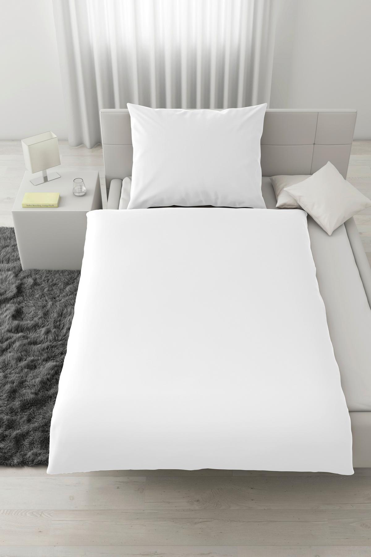 Posteljnina Victoria - bela, Moderno, tekstil (140/200cm) - Mömax