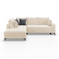 Canapea modulara VIKTOR - crem, Modern, textil (212/270cm) - Modern Living