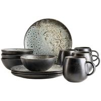 Frühstücksset Carellia - Grau, Trend, Keramik - Mäser