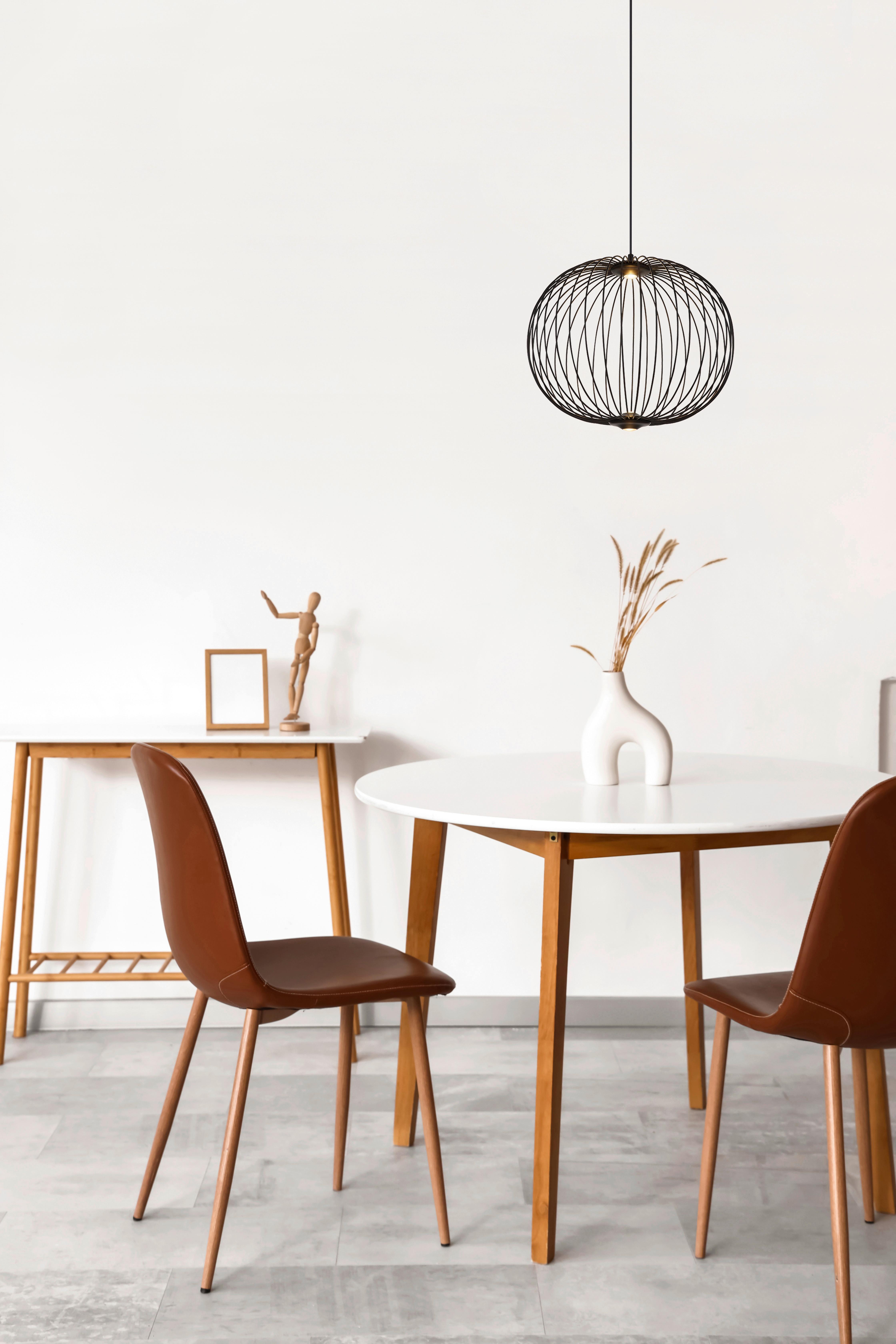 LED-Hängeleuchte Galway Schwarz max. 15 Watt - Schwarz, Basics, Kunststoff/Metall (50/150cm) - Globo