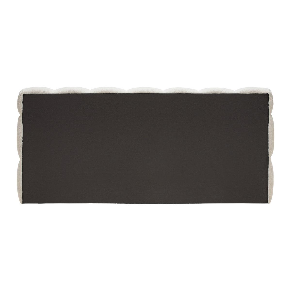 Polsterbett Monte Beige ca. 180x200cm - Beige/Schwarz, KONVENTIONELL, Kunststoff/Textil (180/200cm) - Based