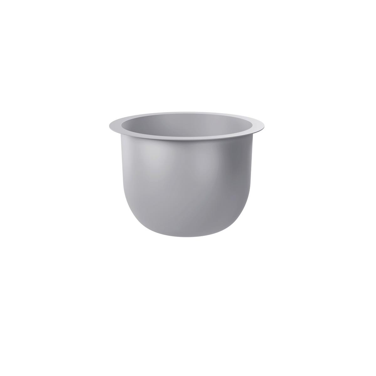 Übertopf Multivario Grau - Grau, MODERN, Kunststoff (24,0cm)